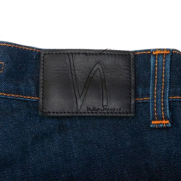 Nudie Jeans Thin Finn Dry Indigo Dips - Picture 6 of 12